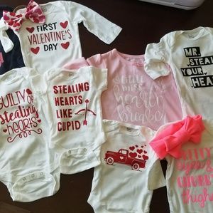 Vinyl valentines shirts